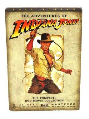 The Adventures of Indiana Jones, The Complete DVD Movie Collection 4 Disc Set